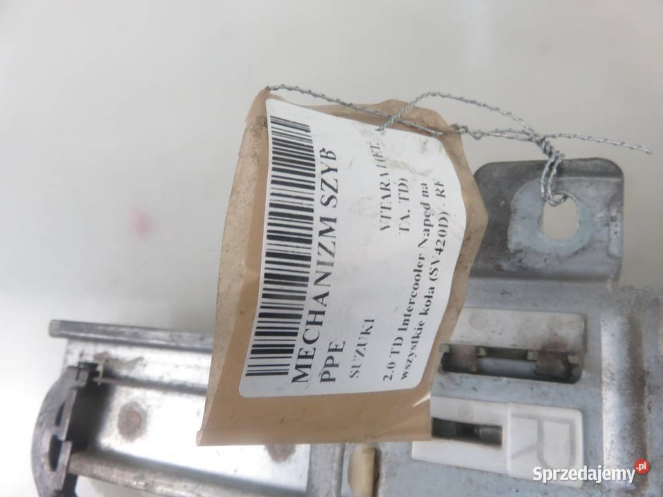 PODNOŚNIK SZYBY PRAWY PRZEDNI SUZUKI VITARA I