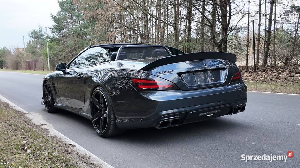 BRABUS Mercedes SL TUNING AMG Europa Coupe asystent pasa ruchu Katowice