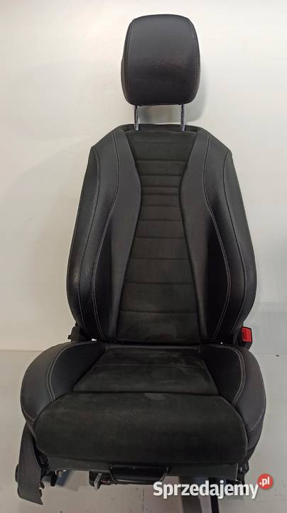 w213 FOTEL PRAWY CZARNA SKÓRA MERCEDES W213