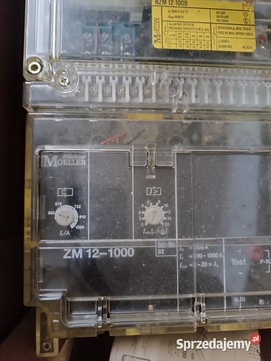 Wylacznik mocy Moeller NZM 121000 śląskie Bielsko-Biała sprzedam