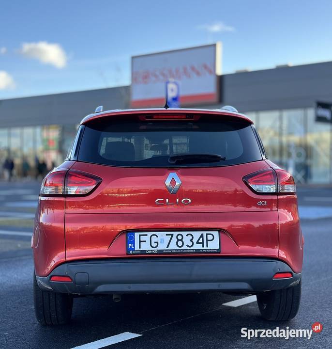 Renault Clio IV 15 dci 2015 lubuskie Gorzów Wielkopolski