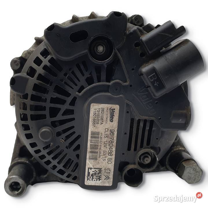 ALTERNATOR Peugeot 508 20 HDI valeo 9678048880 Układ elektryczny silnika
