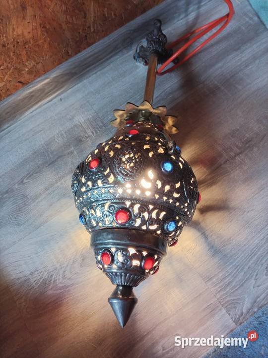 Stara lampa w stylu orientalnym Świdnica