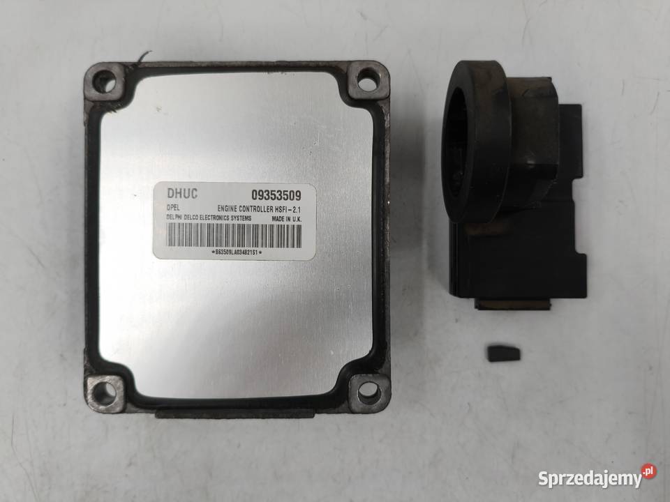 Sterownik Silnika Opel Astra G 16 Z16XE 09353509 osobowe Wyszków