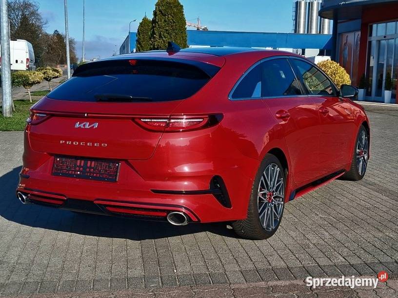 Kia ProCeed GT LINE 16T 204 FULL LED Panorama czujnik martwego pola wielkopolskie