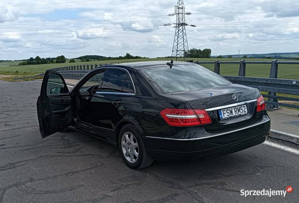 Mercedesa Klasa E w212 wersji BlueEff Avantgarde Świebodzin