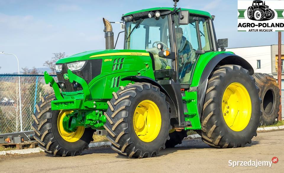 John Deere 6150 M 2015 7529 h POWERQUAD John Deere Kudowa-Zdrój