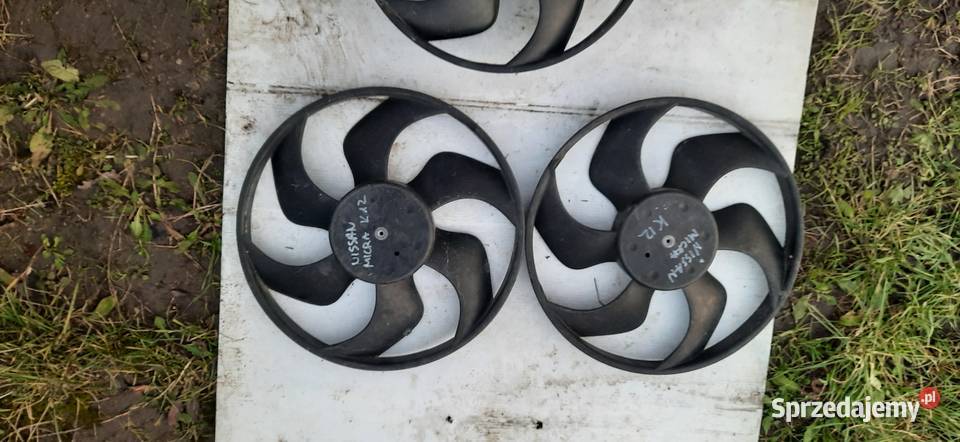 WENTYLATOR CHŁODNICY NISSAN MICRA K12 osobowe Siechnice