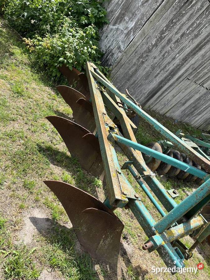 Na sprzedaż solidny pług 4skibowy zagonowy Gzy