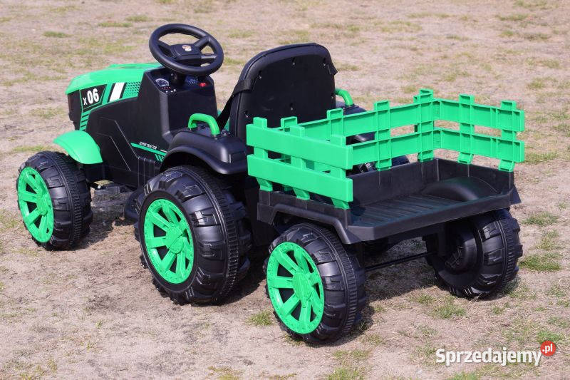 Autko na akumulator WIELKI TRAKTOR Z PRZYCZEPĄ Myszków