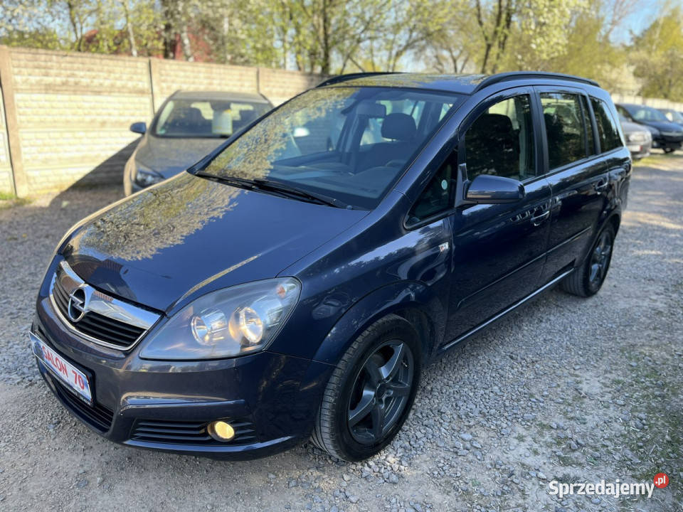 Opel Zafira 18 7osób Klima Tempomat el szyby Bez Częstochowa