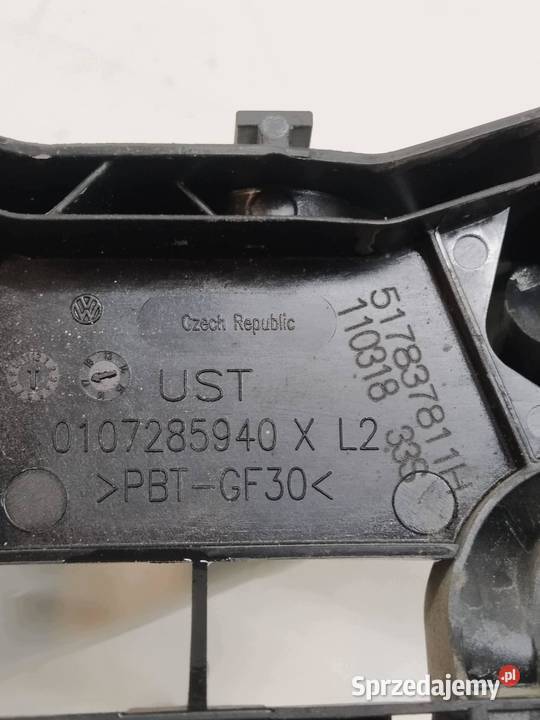 KLAMKA ZEWNĘTRZNA LEWA PRZÓD LC9AL 517837811H VW Rok produkcji 2018 Klamki sprzedam