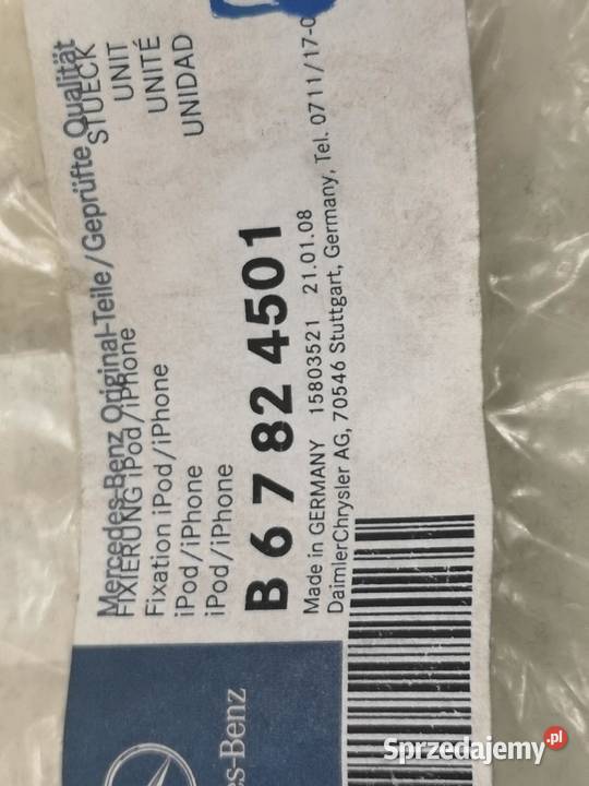 UCHWYT NA TELEFON MERCEDESBENZ CLK C209 lubelskie