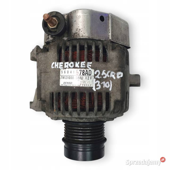 ALTERNATOR Jeep Cherokee KJ 25 CRD 56041578AD Części samochodowe lubelskie Chełm
