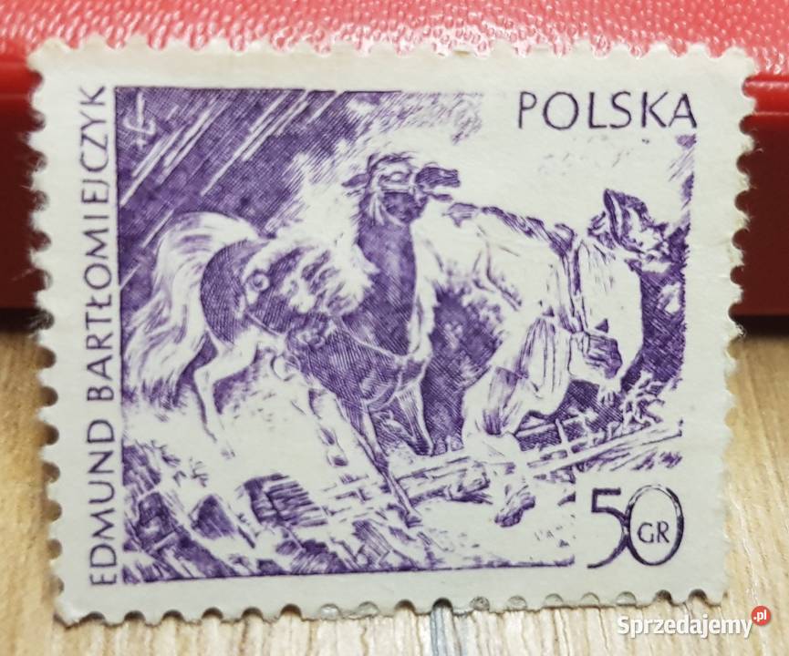 Znaczek Błyskawice Edmunda Bartłomiejczyka Golina