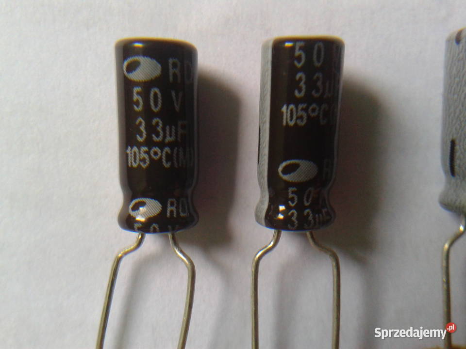 Kondensatory elektrolityczne Samwha 33uF 50V Warszawa