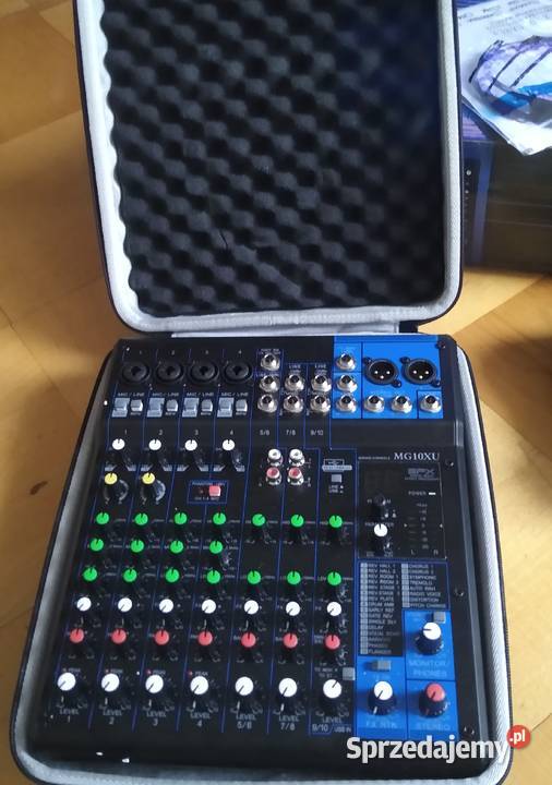 Mixer YAMAHA MG10XU FX mikserym nagłośnienie mazowieckie Miedzna sprzedam