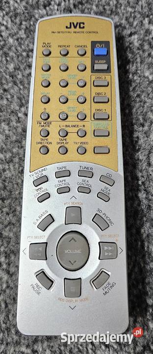 Pilot audio JVC RMSETD77RU Kraków sprzedam