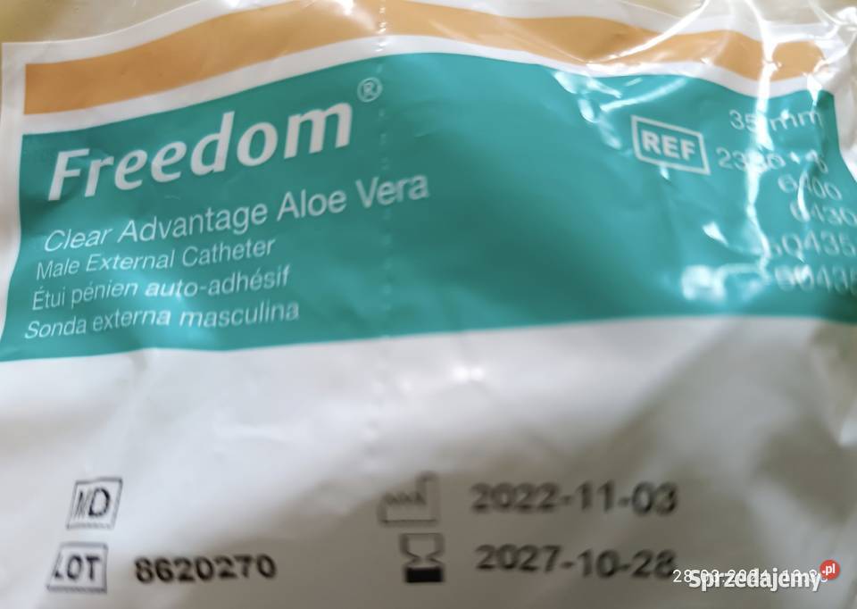 cewniki zewnętrzne Freedom z Coloplast 3590