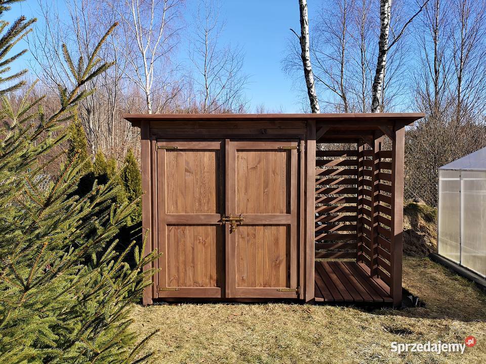 Drewutnia 1 x 11m domek narzędziowy 2 x 11m śląskie