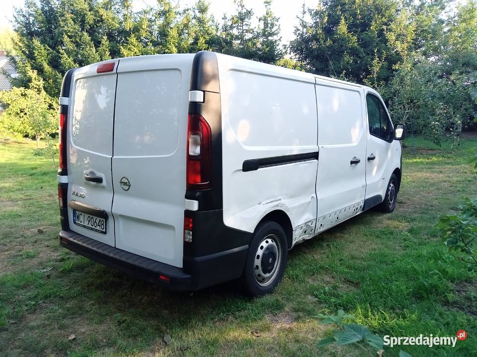 Opel Vivaro L2H1 16 CDTI 2018r chłodnia BRUTTO mazowieckie Ciechanów