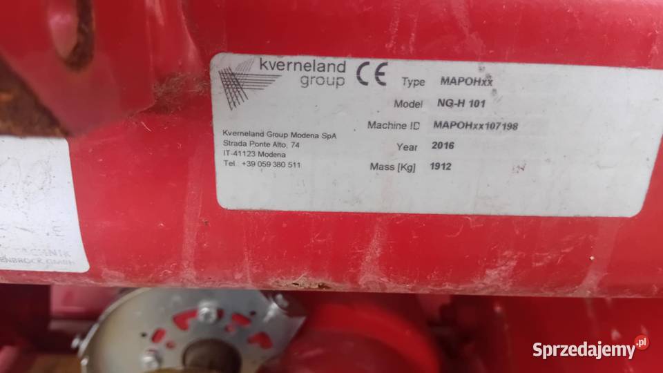 Brona aktywna Kverneland Skalbmierz sprzedam