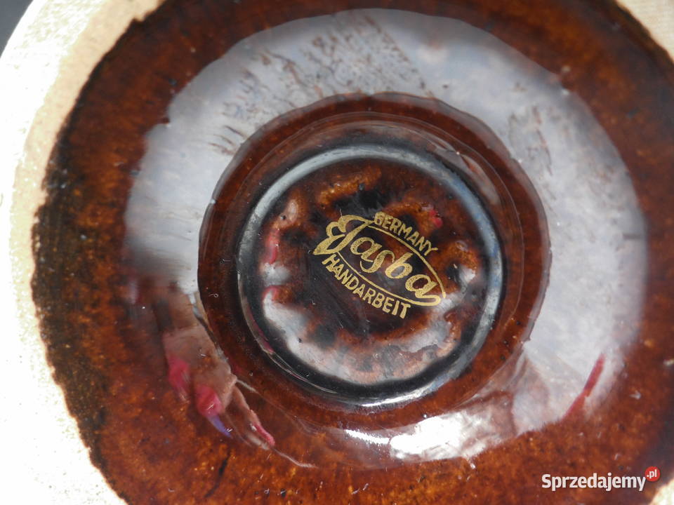 Wazon Dzbanek mały Jasba Keramik Niemcy lata wielkopolskie Raszków sprzedam