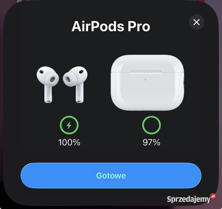 AirPods Pro 3 generacji NOWE słuchawki z Poznań