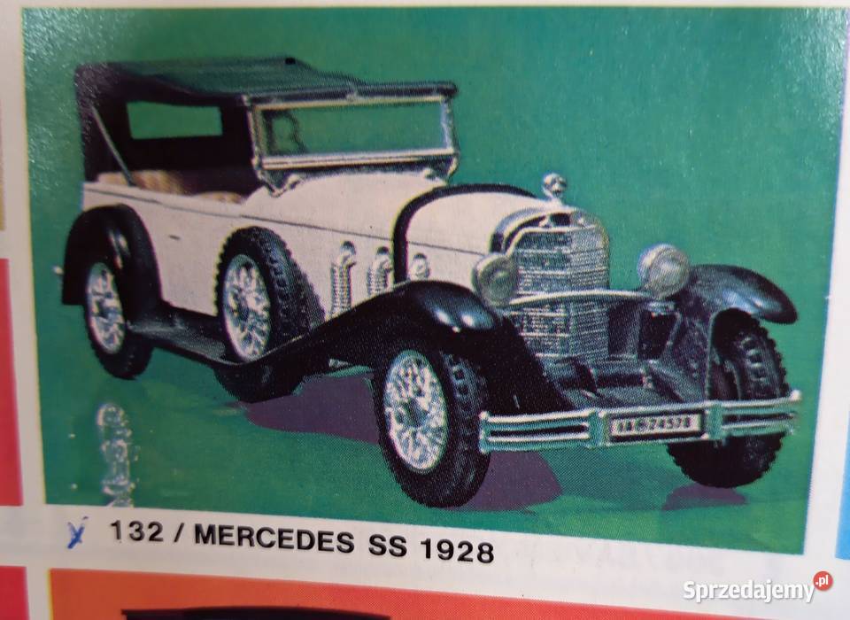 Mercedes SS z 1928 Solido 143 Modelarstwo Nysa