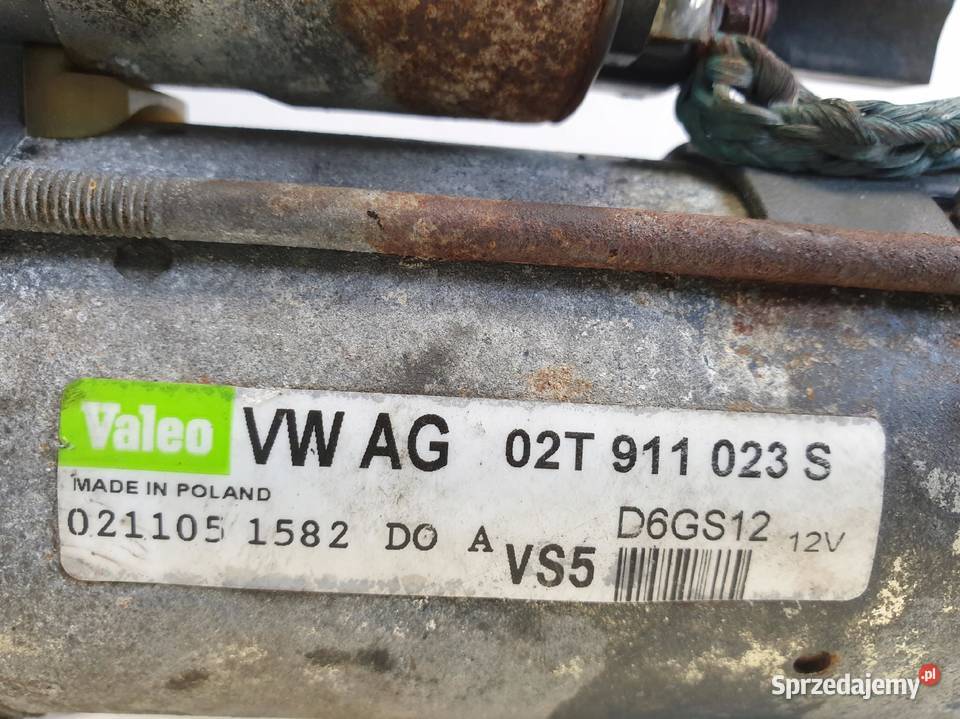 ROZRUSZNIK Vw Golf V 16 FSI ROZRUSZNIK valeo Rudka