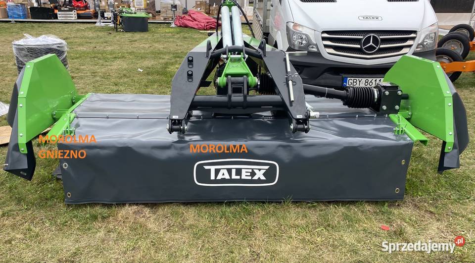 NOWY TYP TOP Kosiarka dyskowa Talex z WOM OPTI nieuszkodzony