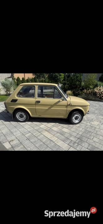 Fiat 126p 1981r kapliczka manualna Kępno