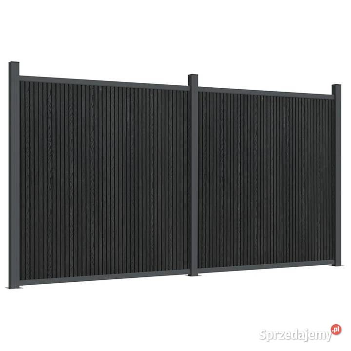 vidaXL Panel ogrodzeniowy szary 353x186 mazowieckie Warszawa