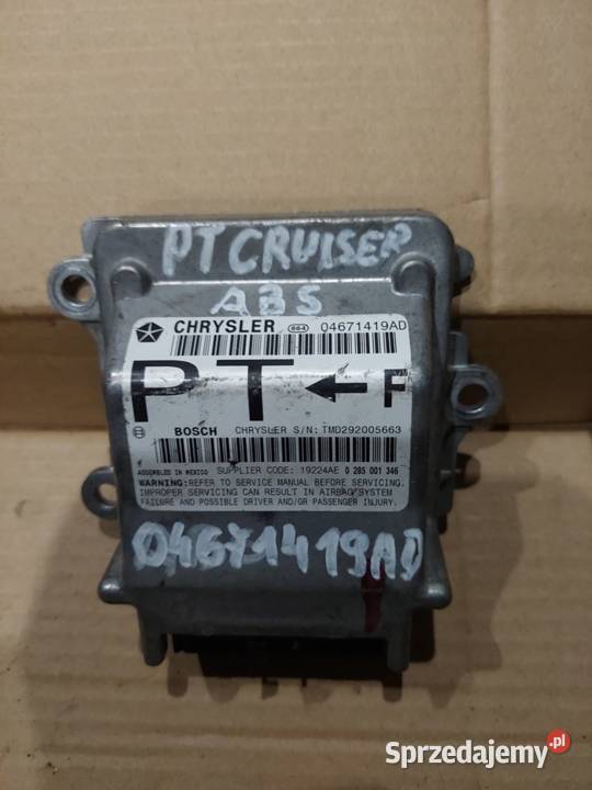 CHRYSLER PT CRUISER sensor moduł airbag świętokrzyskie
