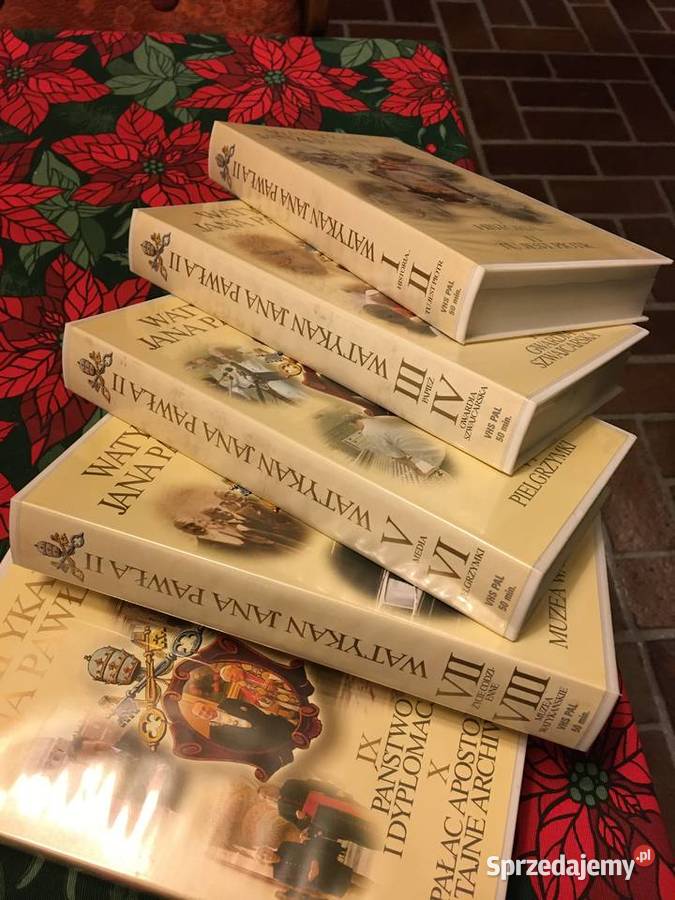 Jan Paweł II kasety vhs Watykan JPII Zielonka