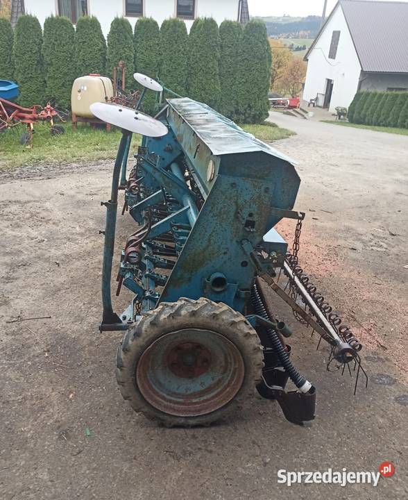 Siewnik zbożowy Poznaniak na docisku 3m małopolskie