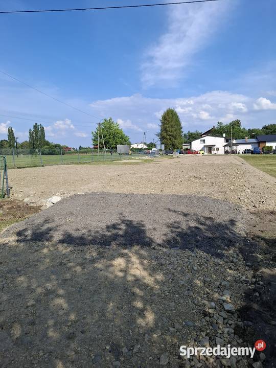 Do wynajęcia 10 ar terenu ogrodzonego inwestycyjna Oświęcim sprzedam