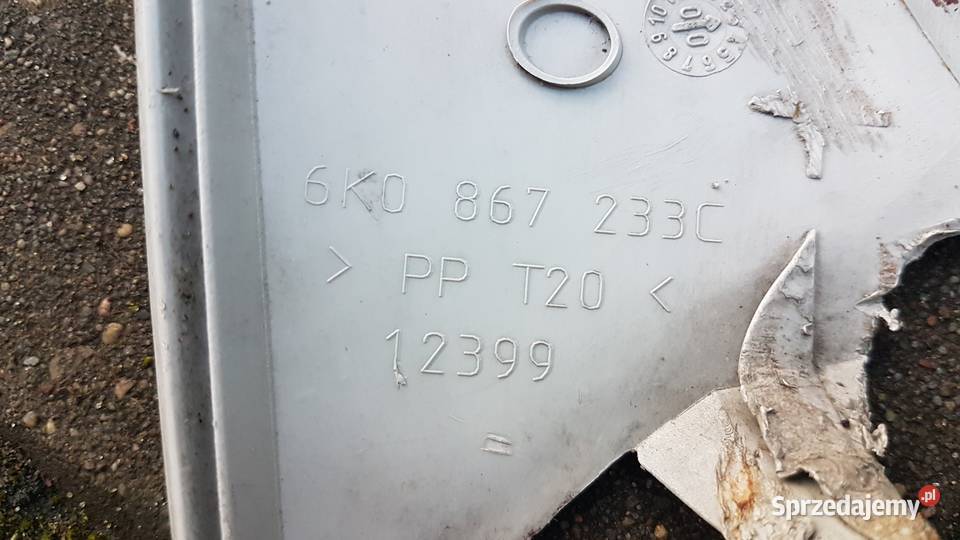 SEAT IBIZA II 6K OSŁONA POSZYCIE SŁUPKA LEWY osobowe Osłony i zaślepki świętokrzyskie Skarżysko-Kamienna