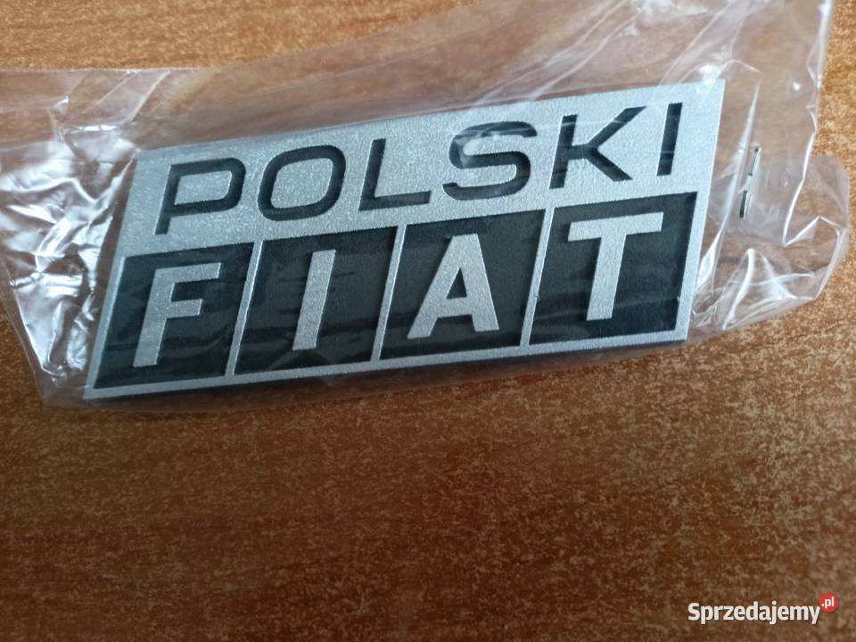 Emblemat POLSKI FIAT Fiat 126p NOWY Tarnobrzeg