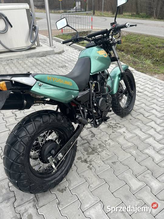 Motocykl hyosung karion RT125 garażowany Wiśniowa