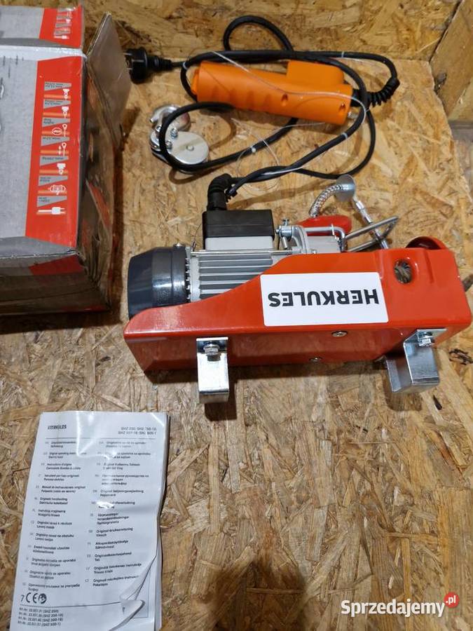 WCIĄGARKA ELEKTRYCZNA herkules shz 250125 wielkopolskie Głogowa