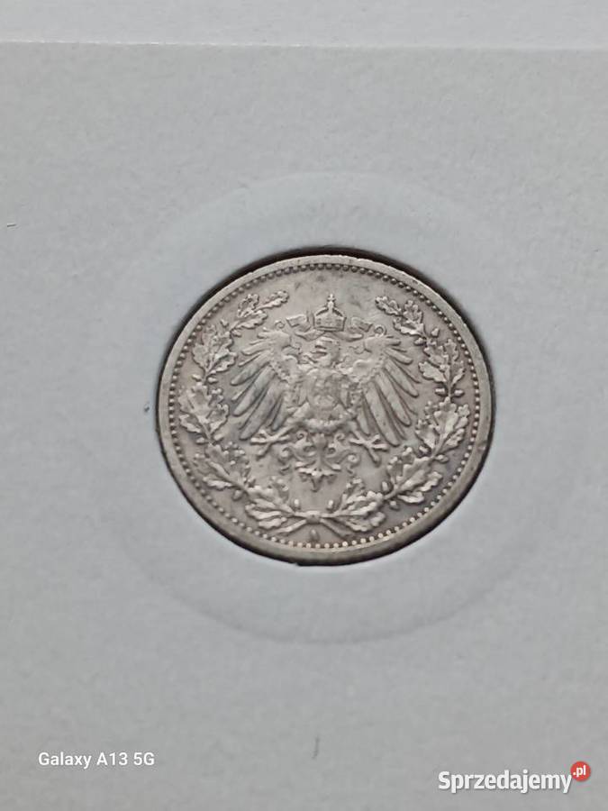 12 Marki Prusy 1913 r 1 mennica A Konin