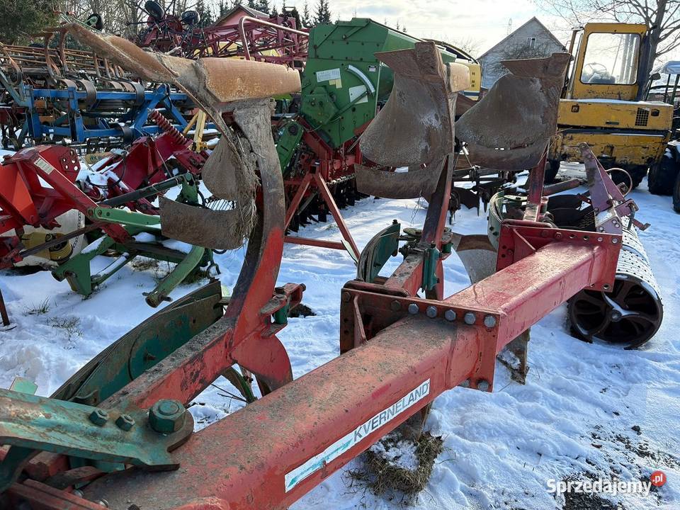 pług 3 vogel obrotowykverneland 4 skibowy Zambrów