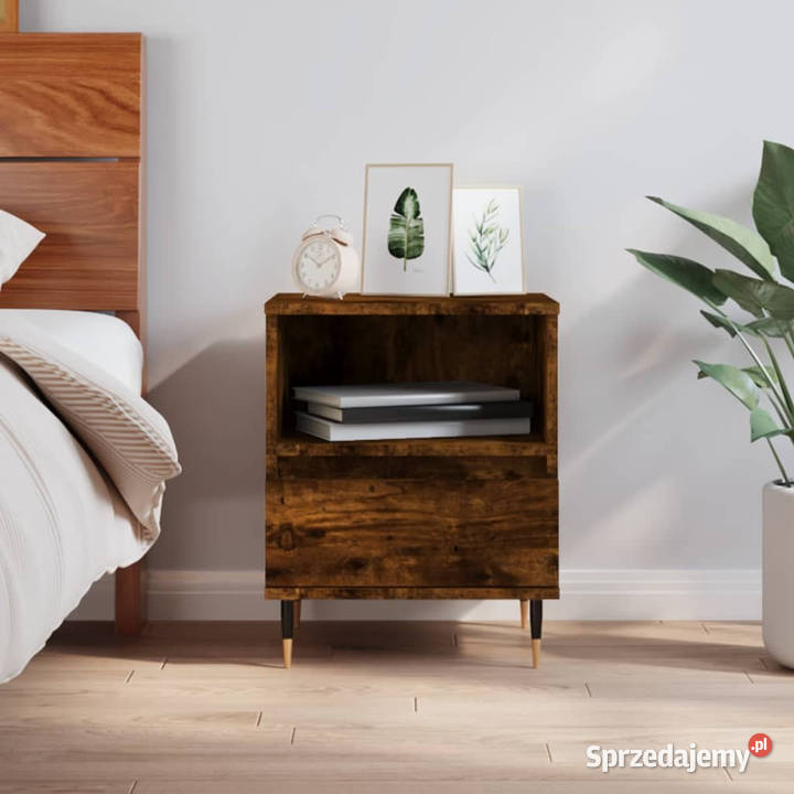 Szafka nocna przydymiony dąb 40x35x50 WM830614 mazowieckie sprzedam