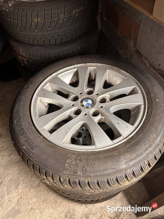 Koła 5x120 BMW 2055516 zima opony 2 letnie Lubin sprzedam