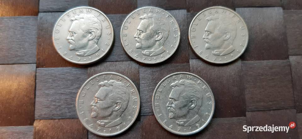 5 Monet PRLu10 BPrus 1975 1976 1977 1982 1984 Numizmatyka