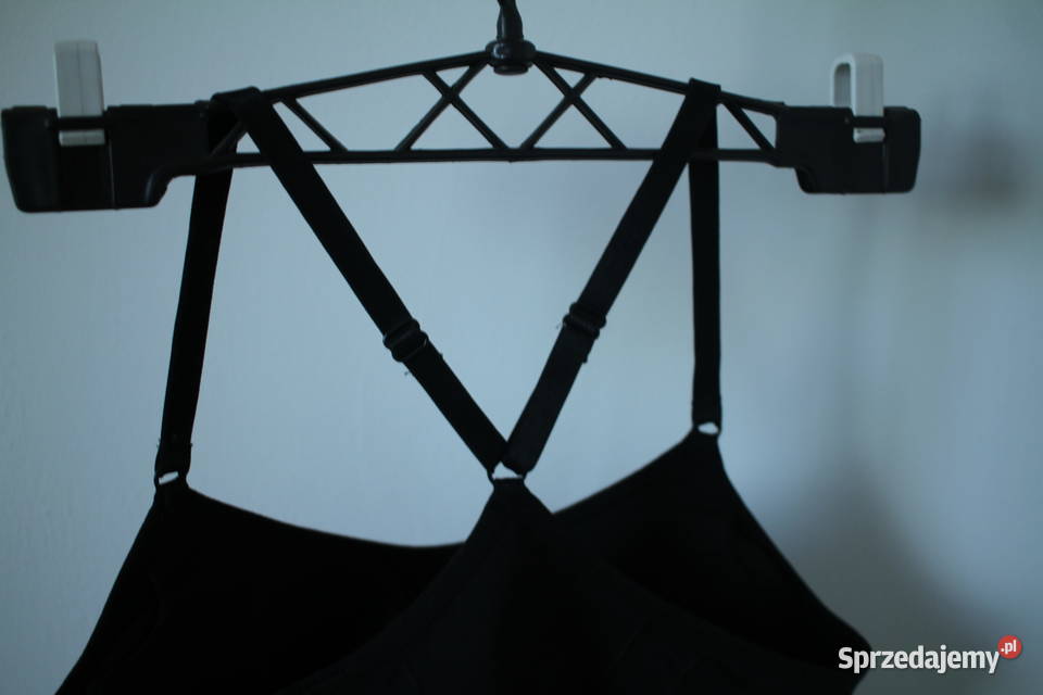 CZARNY TOP SPORTOWY HM XS 34 SPORT FITNESS Inowrocław