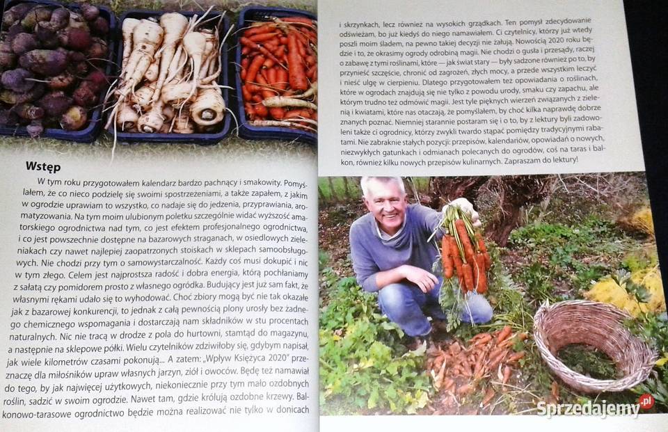 Wpływ księżyca 2020 Poradnik ogrodniczy Witold Chełm sprzedam
