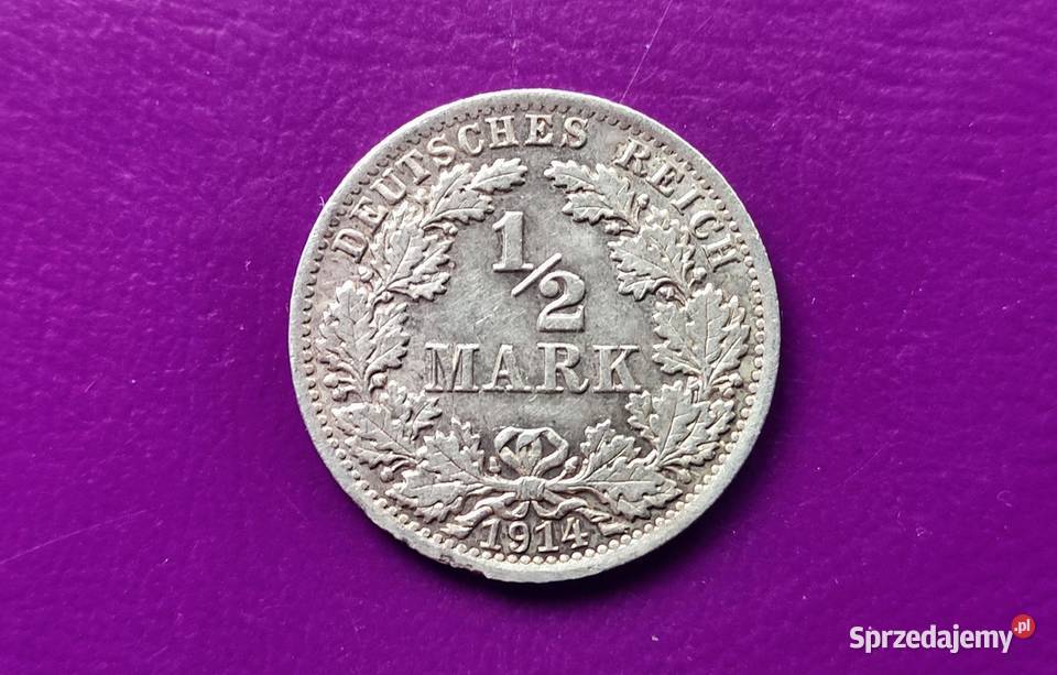 Moneta 12 MARKI 1914 A Srebro Rzadkość