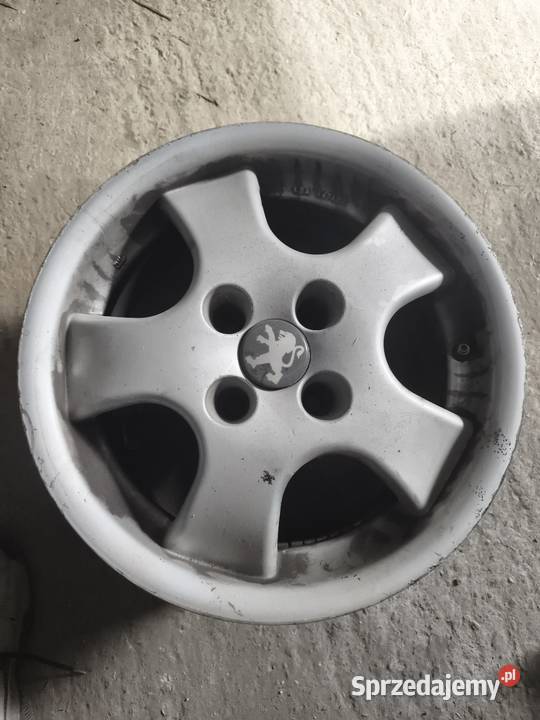 Komplet felg aluminiowych 15 Peugeot Citroen z aluminiowe Bobowa